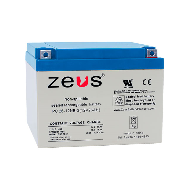 ZEUS Battery Products PC26-12NB electronic component