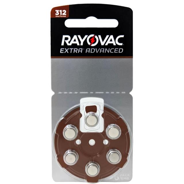 Rayovac R-312AE-6 ZM electronic component