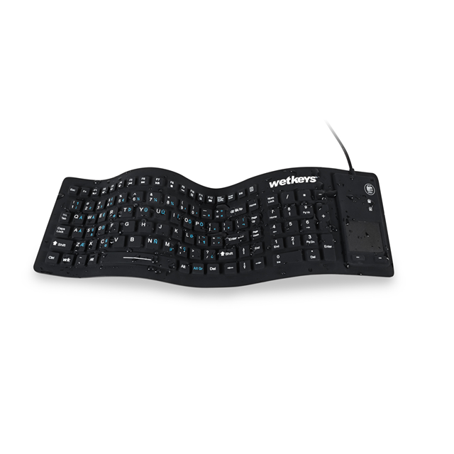 WetKeys Washable Keyboards KBWKFC103STI-BK electronic component