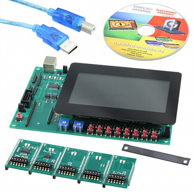 Display Visions EA EVALEDIPTFT43TC electronic component