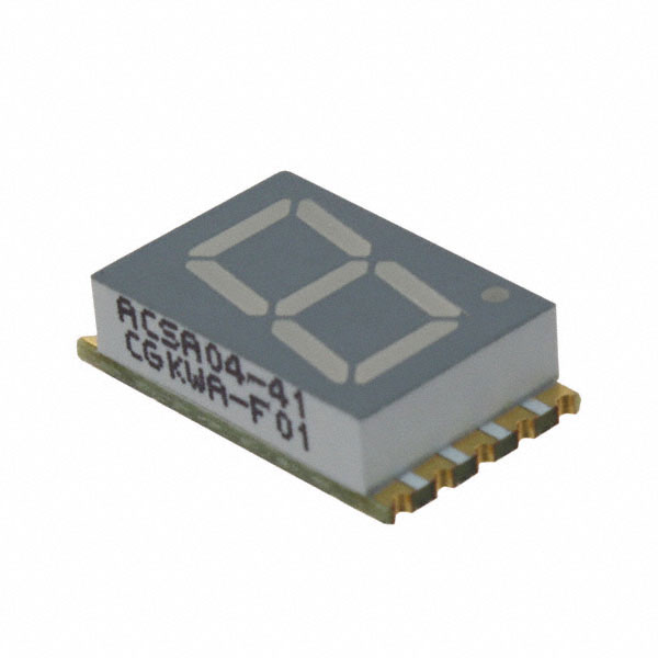 Kingbright ACSA04-41CGKWA-F01 electronic component