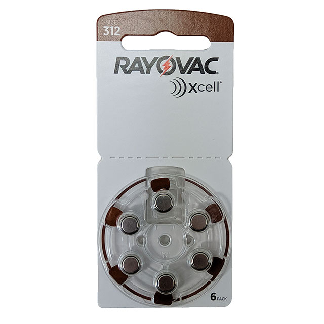 Rayovac HAB-R-IM-312-6-MF electronic component