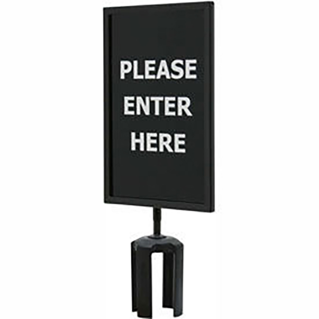 Queueway QWAYSIGN-7" X 11"-PLEASE ENTER HERE (BOTH SIDES) electronic component