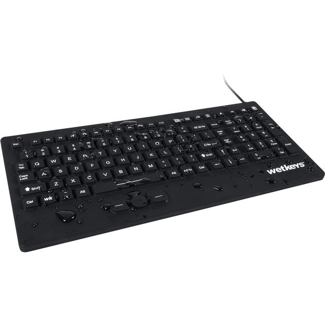 WetKeys Washable Keyboards KBWKRC105SPI-BK-C10 electronic component
