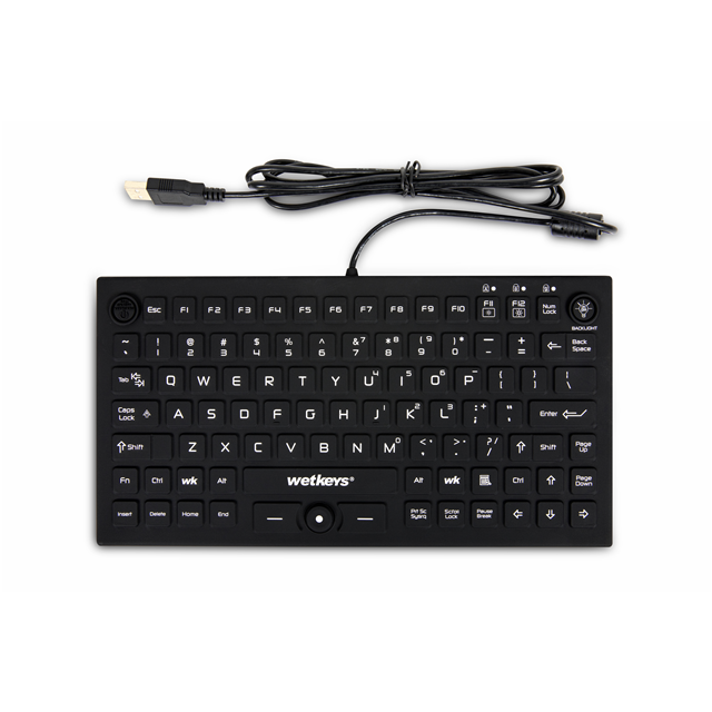 WetKeys Washable Keyboards KBWKRC89PB-BK electronic component