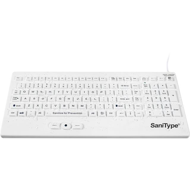 WetKeys Washable Keyboards KBSTRC105SPI-W-C10 electronic component