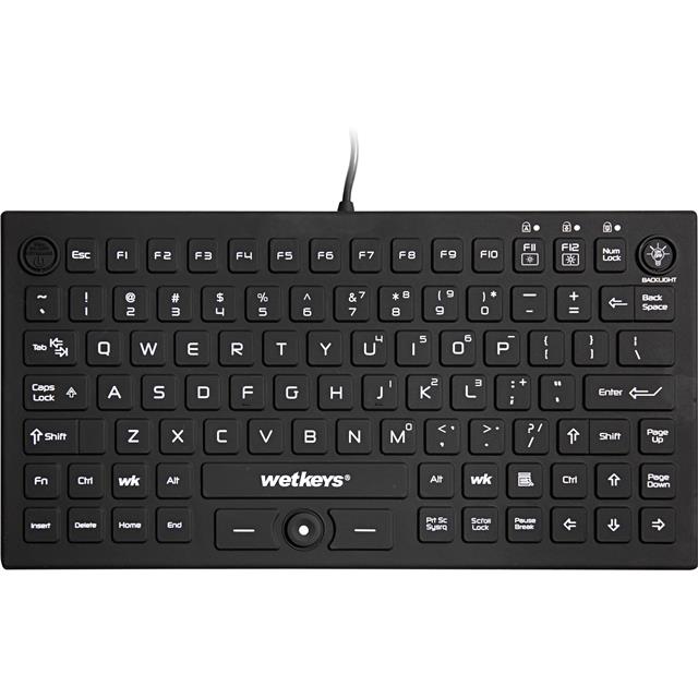 WetKeys Washable Keyboards KBWKRC89PB-BK-C10 electronic component