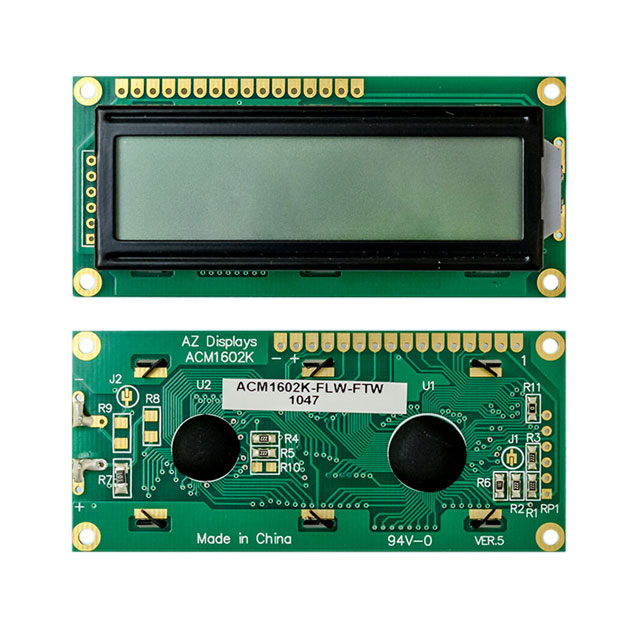 AZ Displays ACM1602K-FL-GTW electronic component