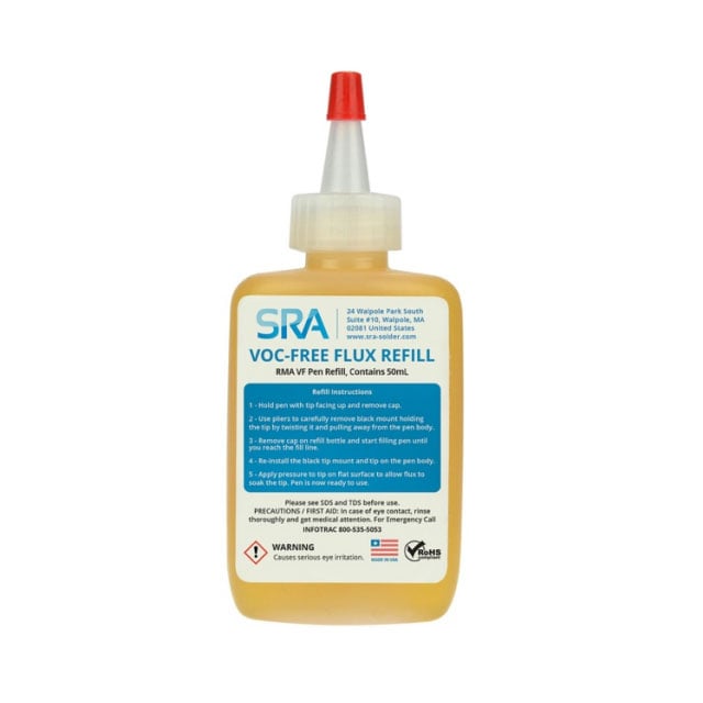 SRA Soldering Products REFILL-RMA-VF electronic component