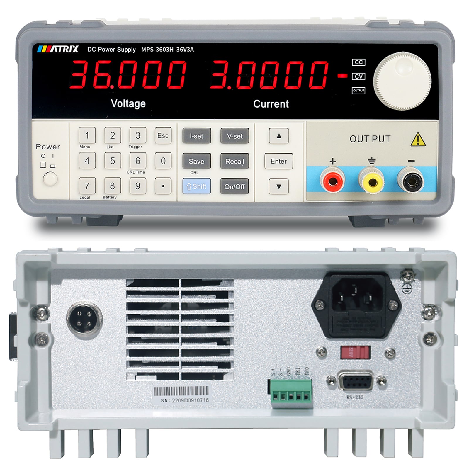 MATRIX TECHNOLOGY INC. MPS-3603H electronic component