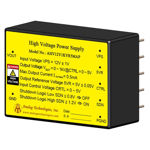 Analog Technologies AHV12V1KVR5MAP electronic component