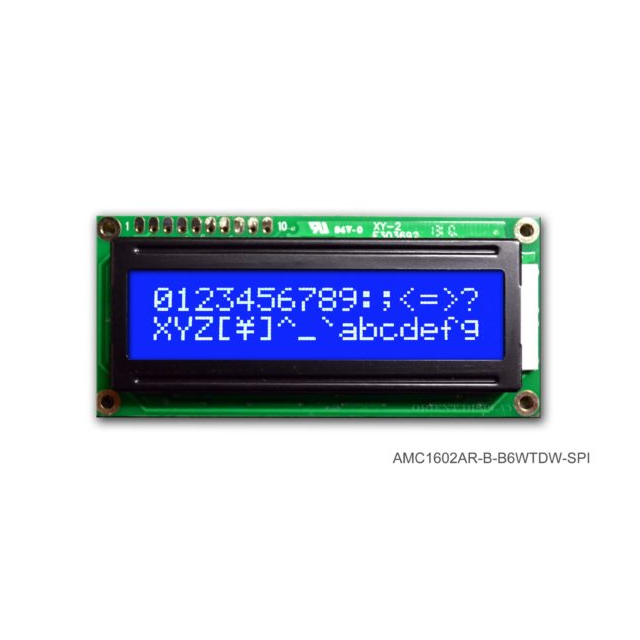 Orient Display AMC1602AR-B-B6WTDW-I2C electronic component