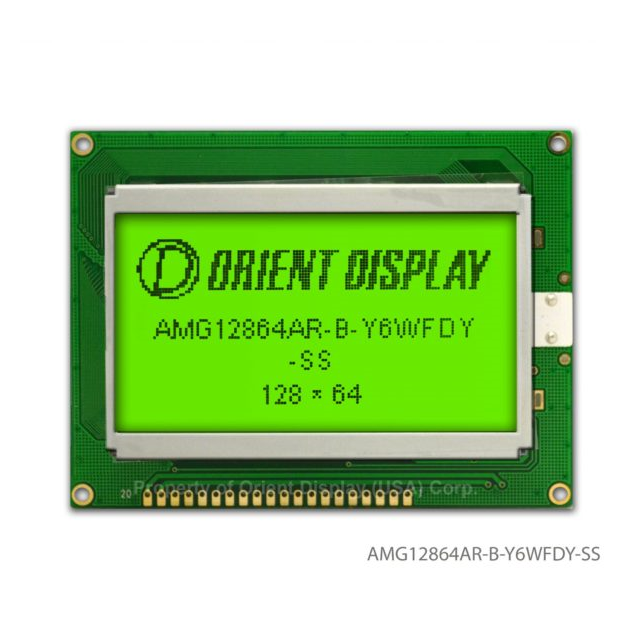Orient Display AMG12864AR-B-Y6WFDY-SS electronic component