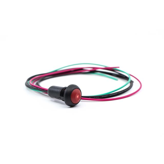 E-Switch RP8100B2W1CEBLKREDRED electronic component