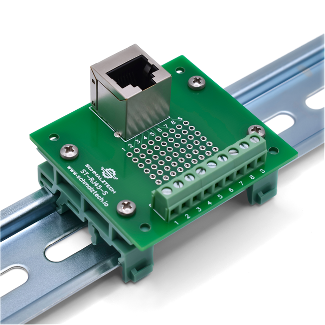 SchmalzTech, LLC ST-RJ45-S-DIN electronic component