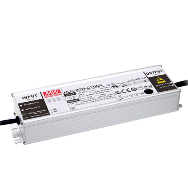 MEAN WELL USA Inc. HLG-80H-C700AB electronic component