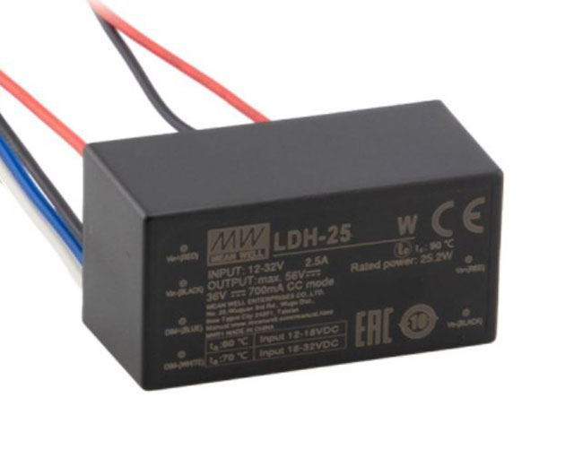 MEAN WELL USA Inc. LDH-25-500W electronic component