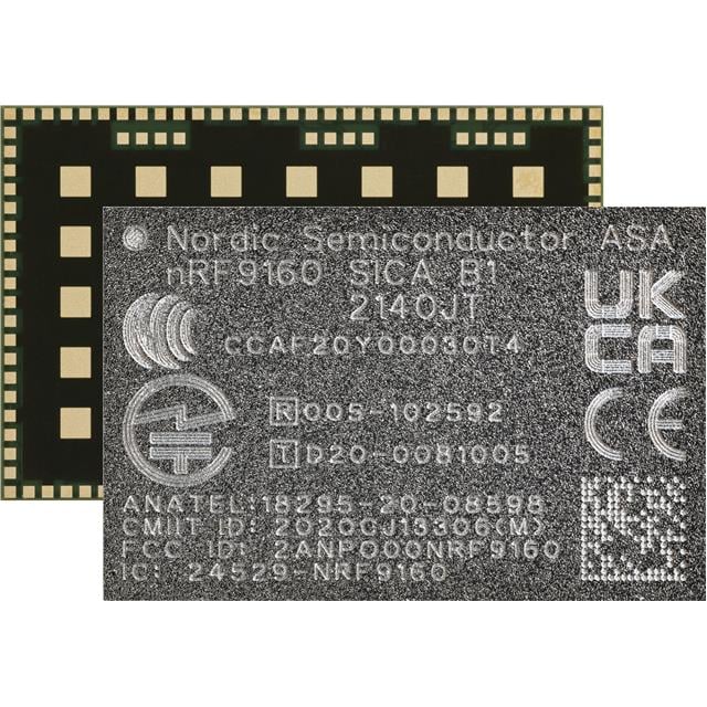 Nordic Semiconductor ASA NRF9160-SICA-B1A-R7 electronic component