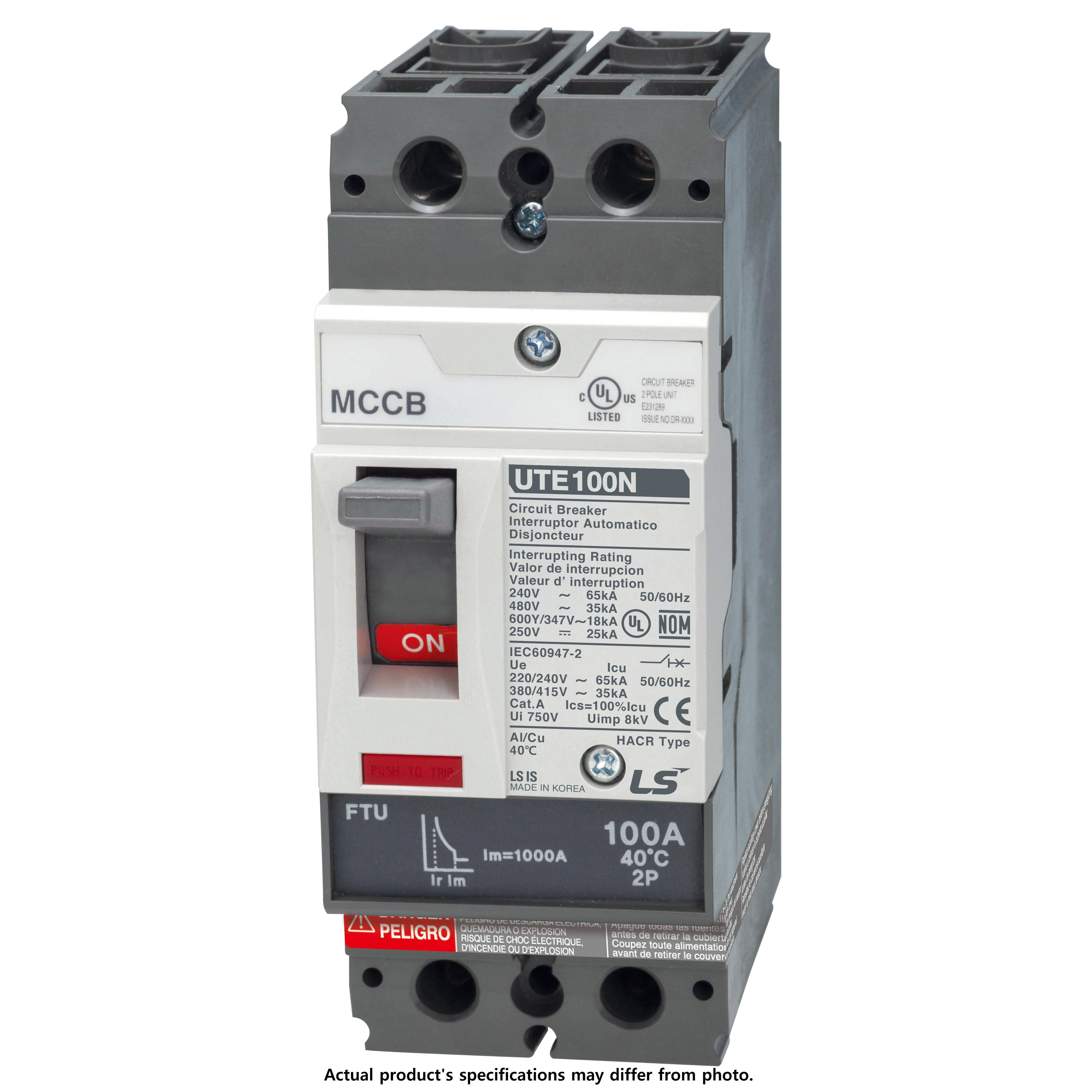 LS Electric UTE100E FTU 50A 2P LL UL electronic component