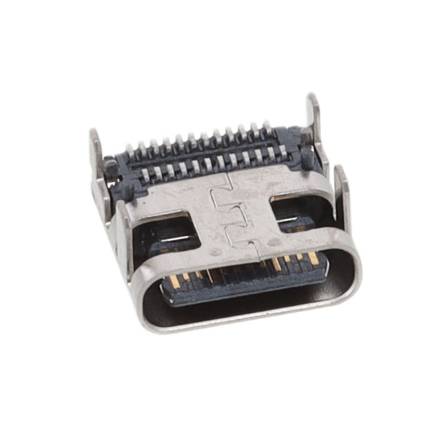 Adam Tech USB-C40-S-RA-CS1-SMT-BK-30-T/R electronic component