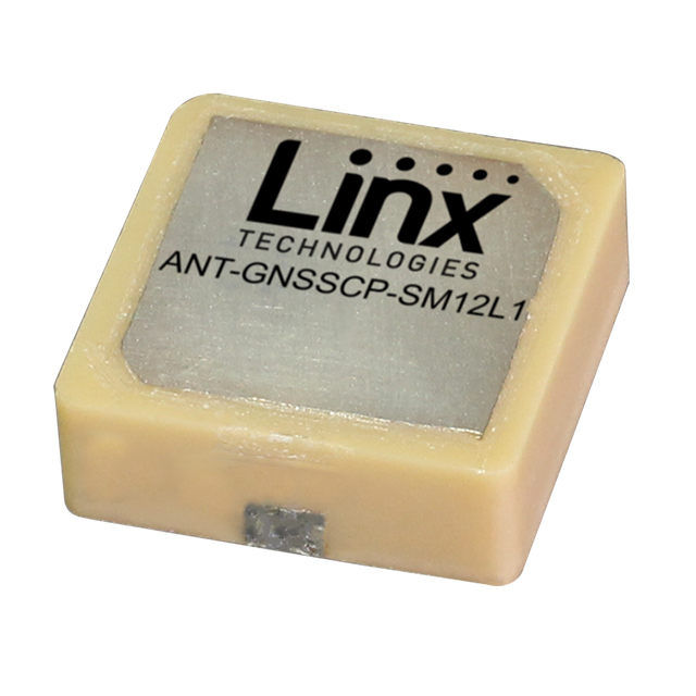 TE Connectivity Linx ANT-GNSSCP-SM12L1 electronic component