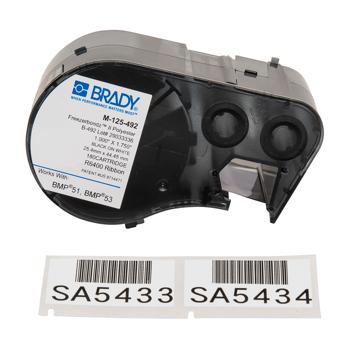 Brady Corporation M-125-492 electronic component