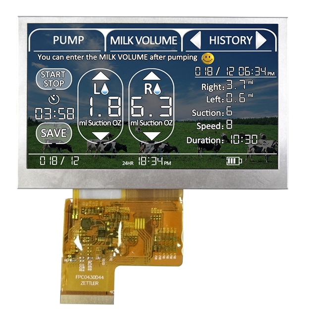 AZ Displays ATM0430D44 electronic component
