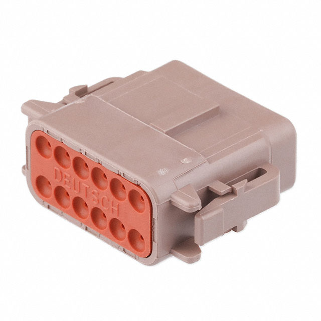 TE Connectivity Deutsch Connectors DTM06-12SD electronic component