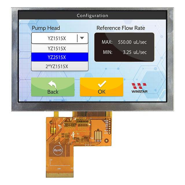 Winstar Display WF50FSWAGDNN0 electronic component