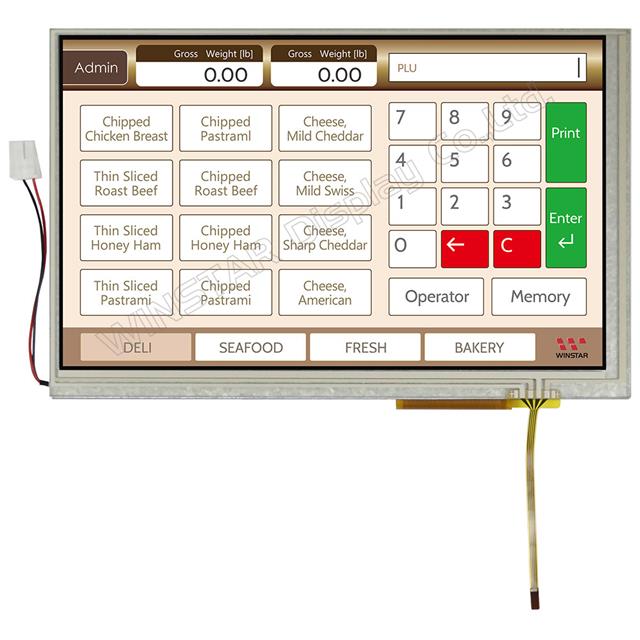 Winstar Display WF70A6TIAGDNT0 electronic component