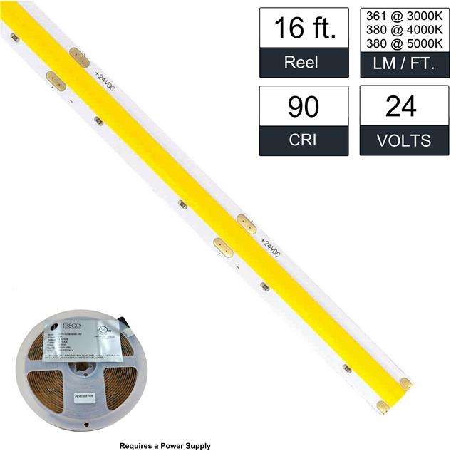 JESCO Lighting Group CVX-COB-3090-16FT electronic component