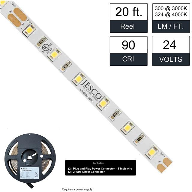 JESCO Lighting Group CVX-HO-3090-20FT electronic component