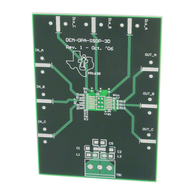 Texas Instruments DEM-OPA-SSOP-3D electronic component