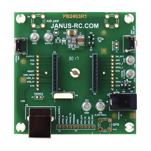 Janus Remote Communications XF EVAL BOARD V1.00 electronic component
