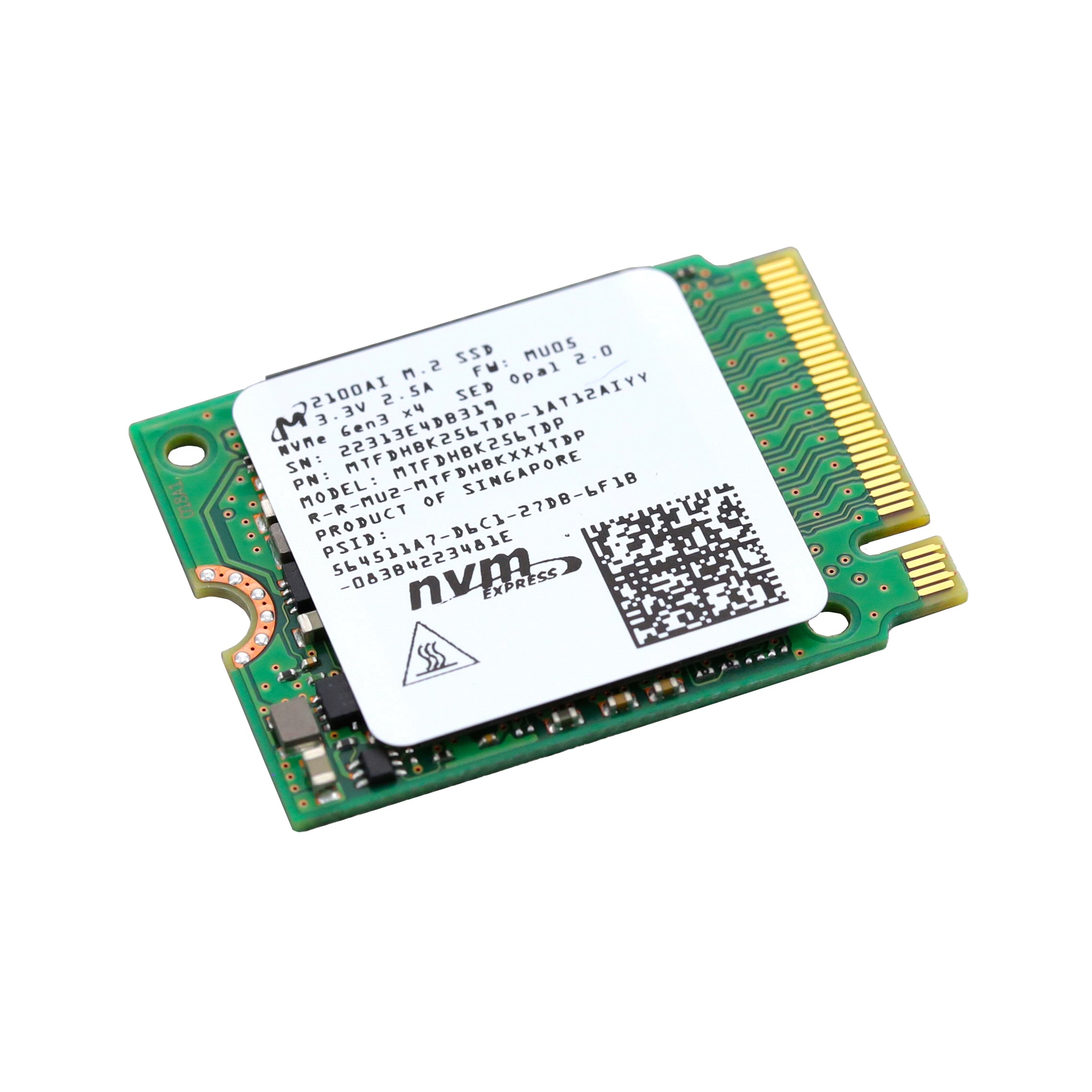 Micron Technology Inc. MTFDHBK256TDP-1AT12AIYY electronic component