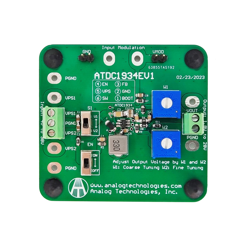 Analog Technologies, Inc. ATDC1934EV1 electronic component
