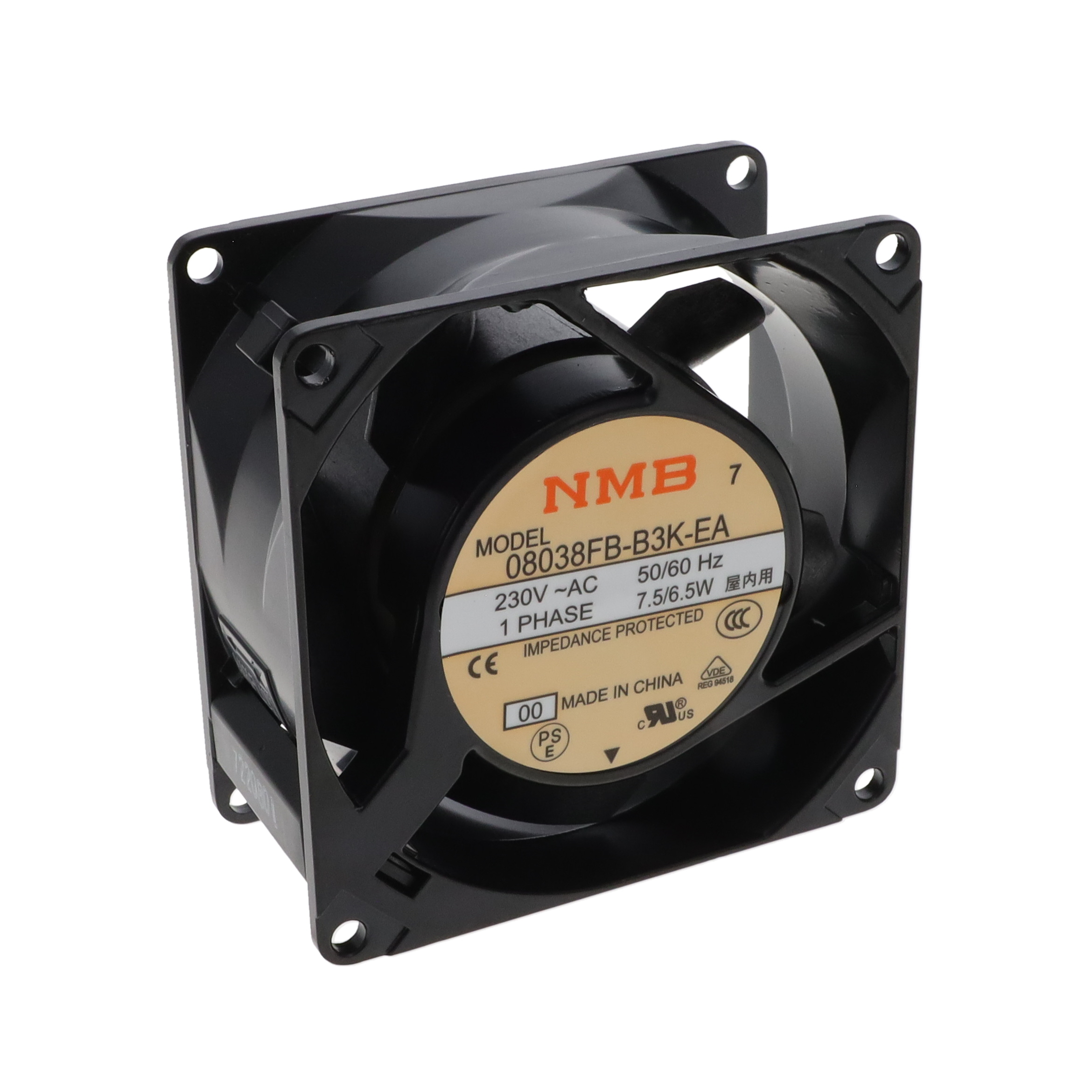 NMB Technologies Corporation 08038FB-B3K-EA-00 electronic component