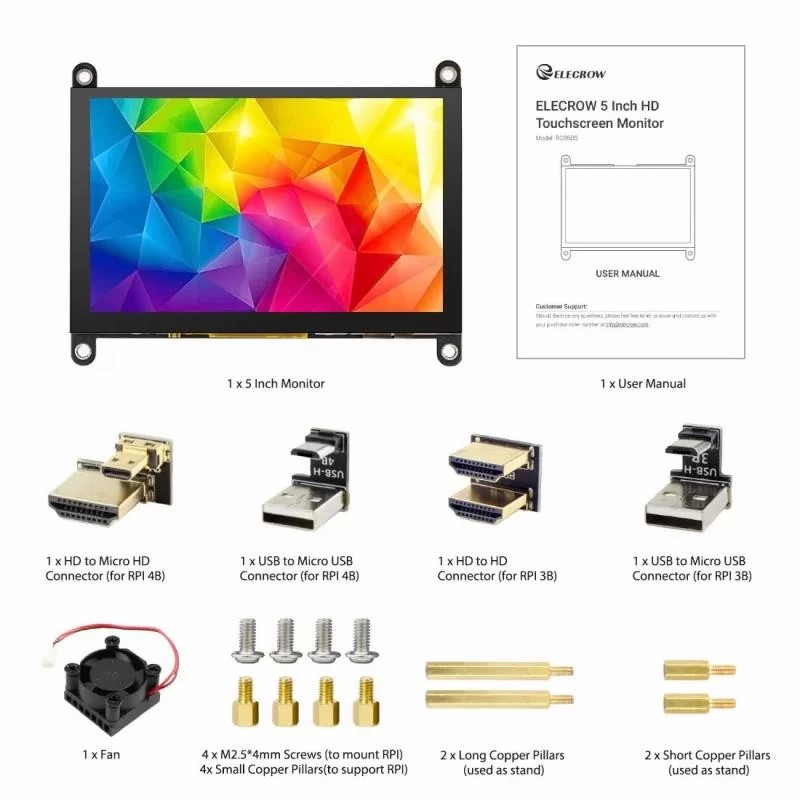 Elecrow DIS00005R electronic component