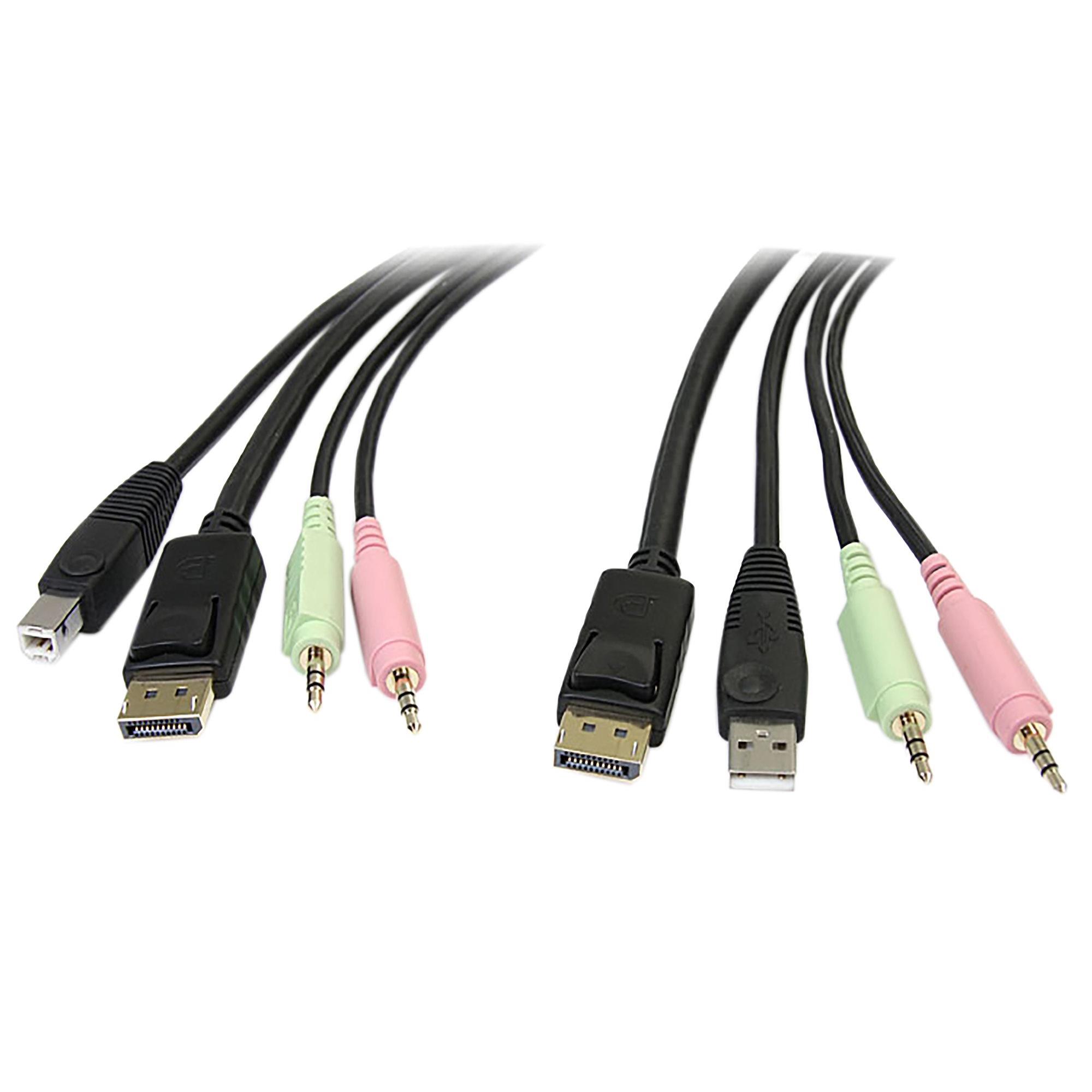 StarTech.com DP4N1USB6 electronic component
