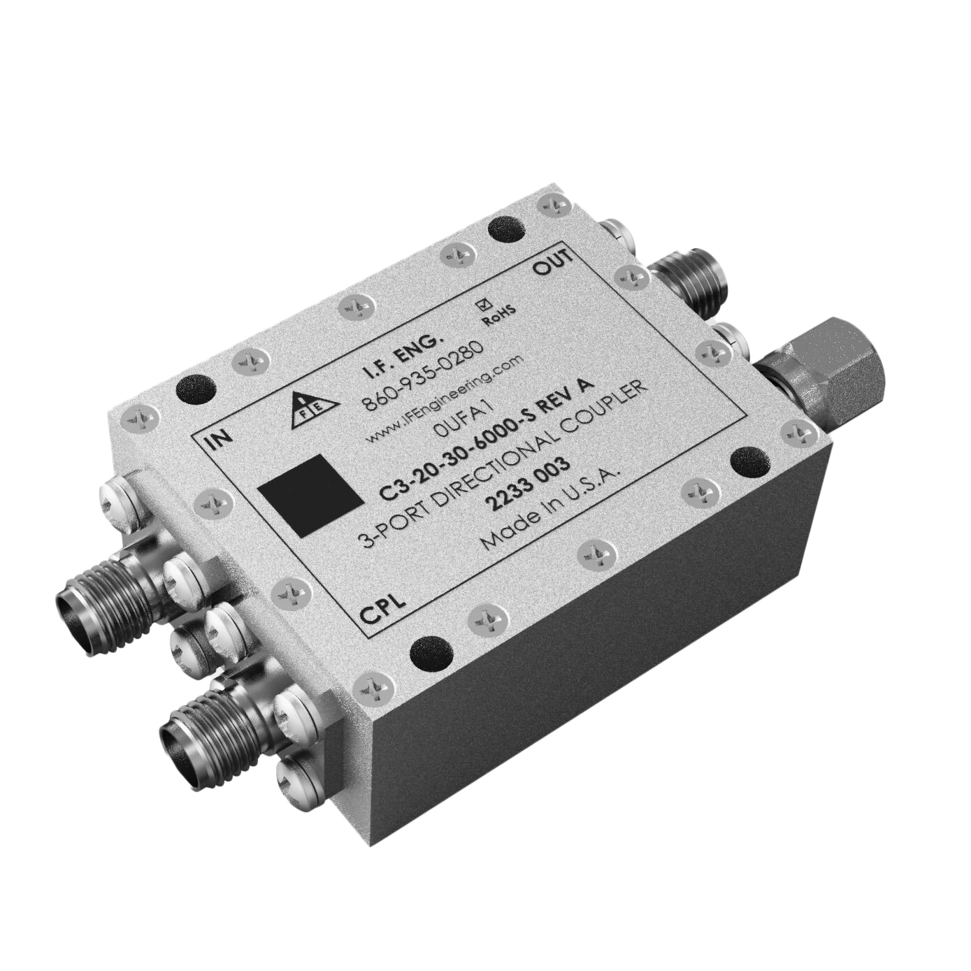I.F. Engineering Corp and CrossPoint Technologies C3-20-30-6000-S electronic component