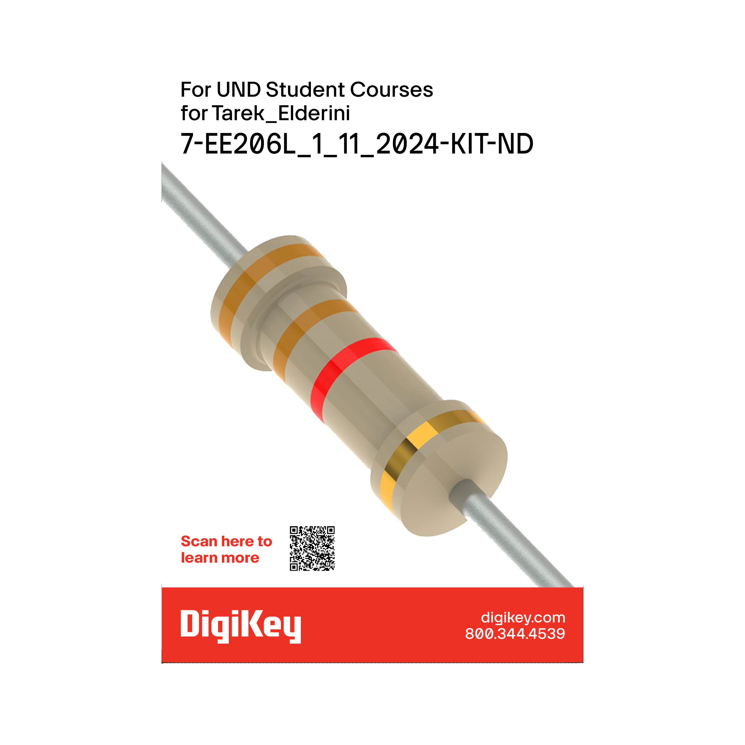 DigiKey Kit (VA) EE206L_1_11_2024 electronic component