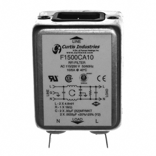 Curtis Industries F1500CA10 electronic component