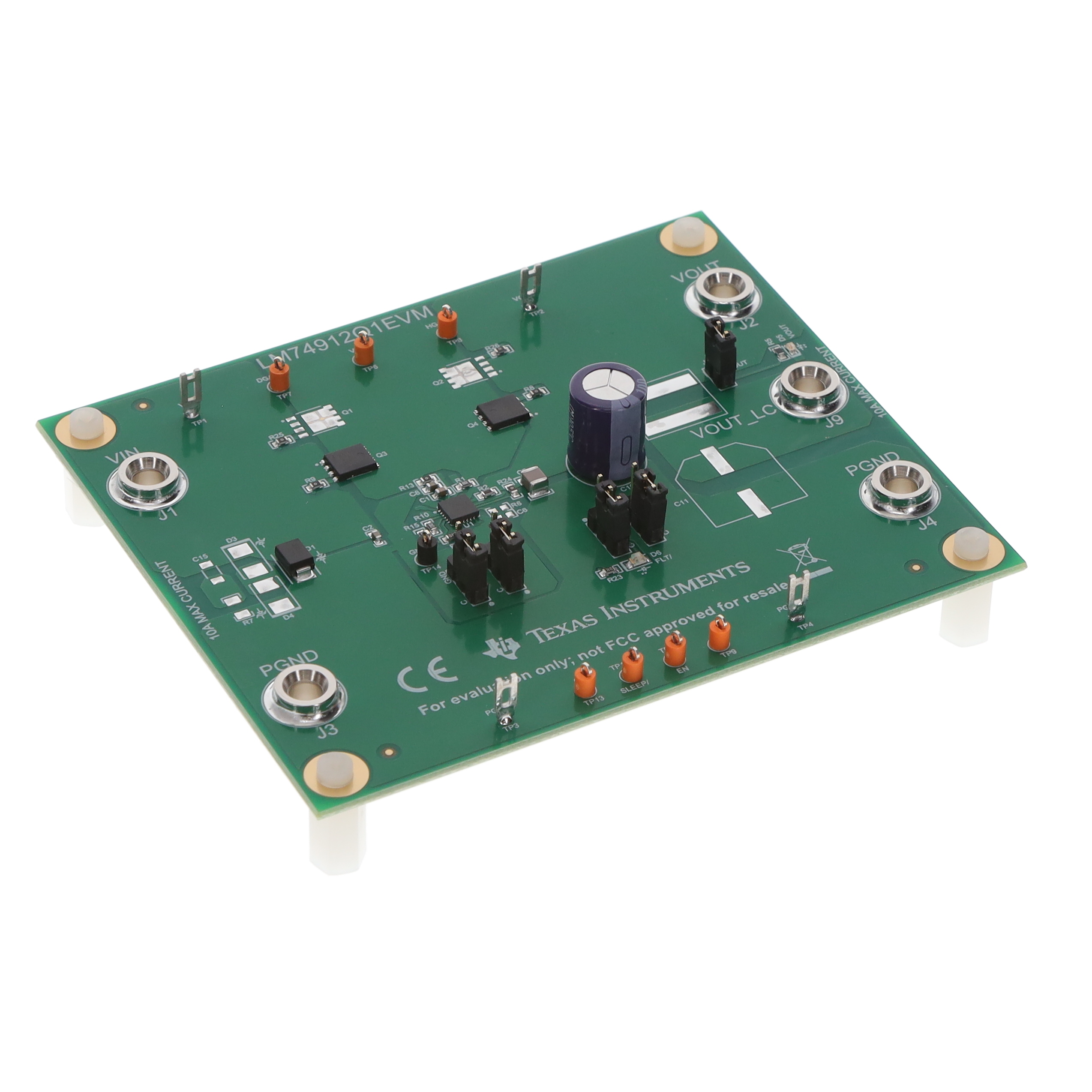 Texas Instruments LM74912Q1EVM electronic component