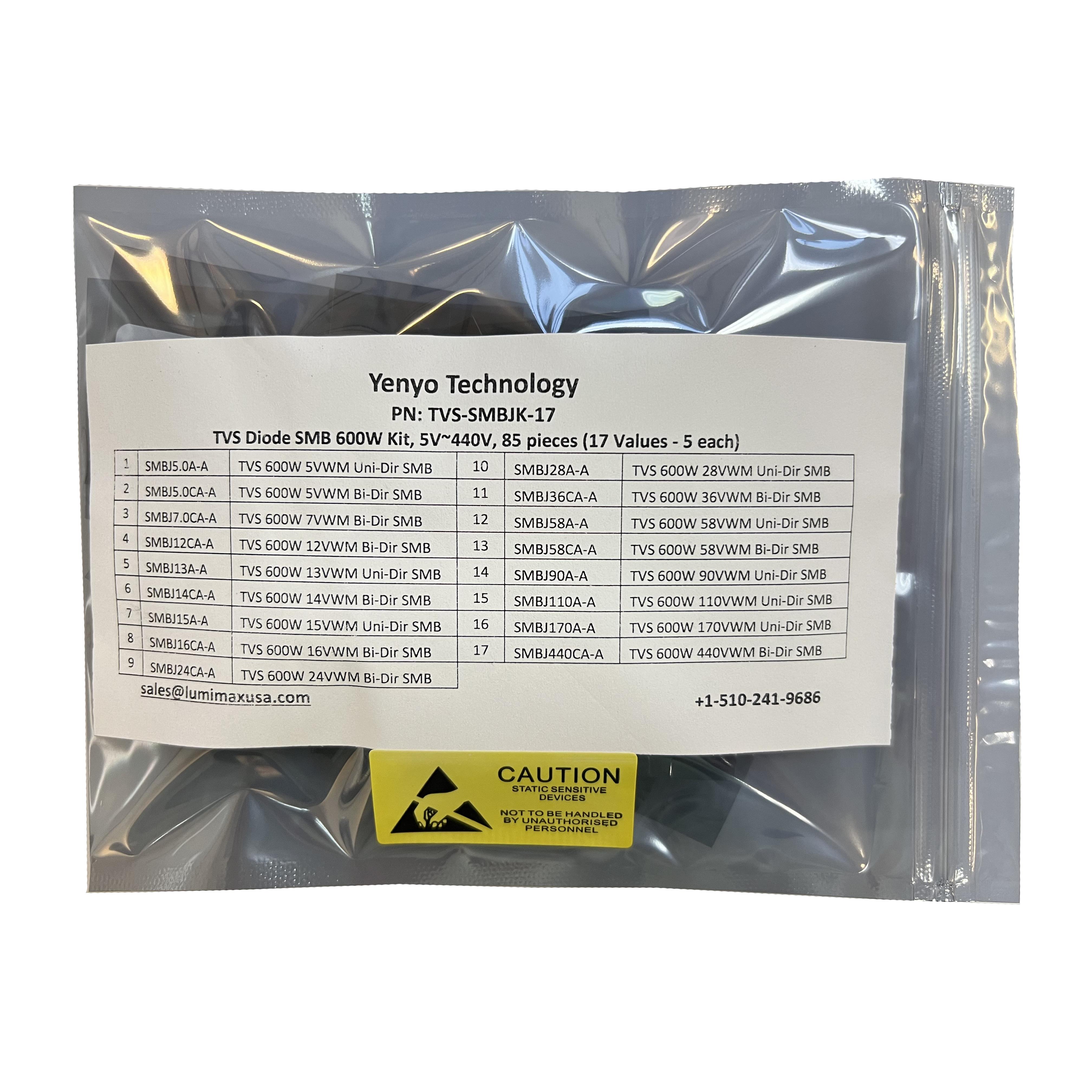 Yenyo Technology TVS-SMBJK-17 electronic component