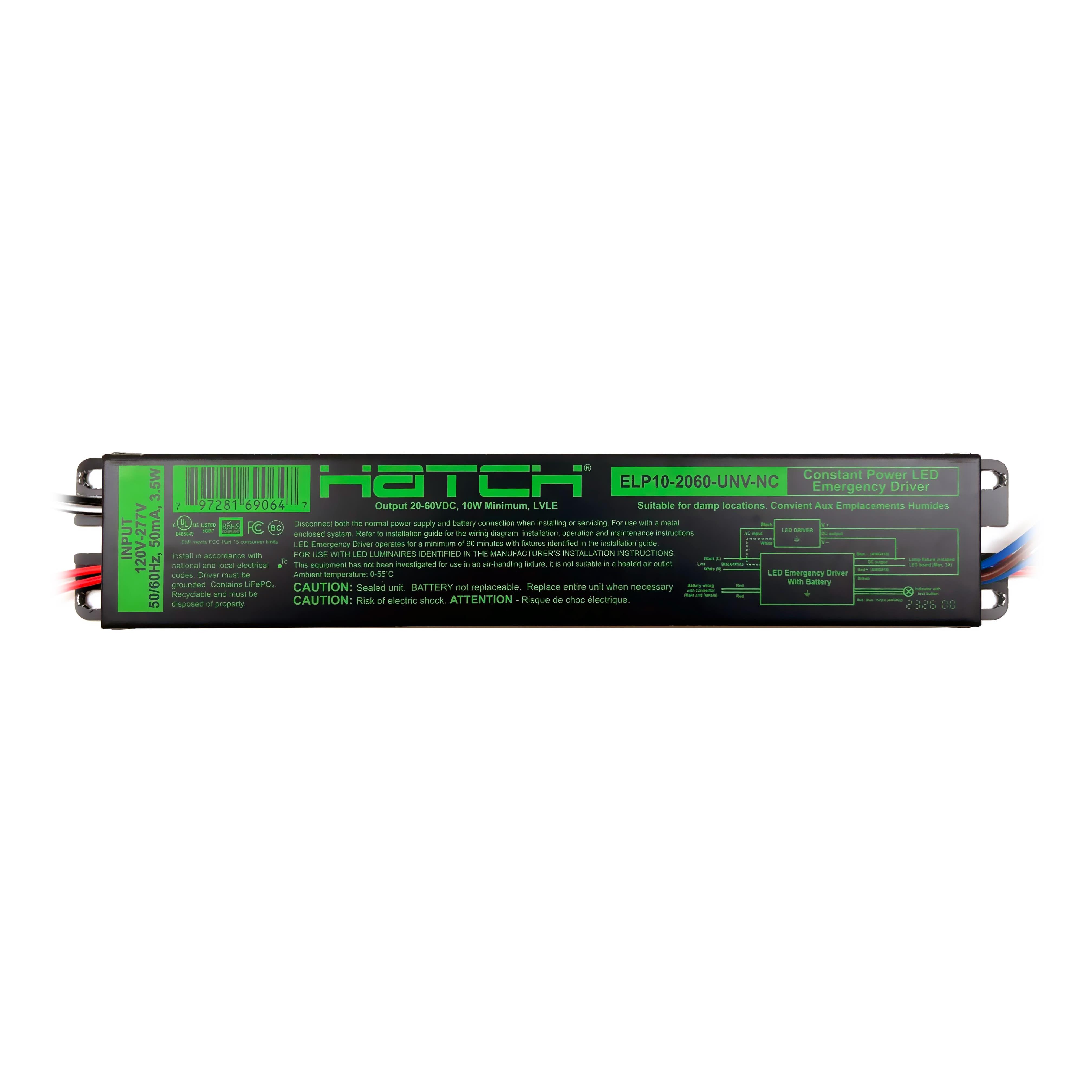 Hatch Lighting ELP10-2060-UNV-NC electronic component