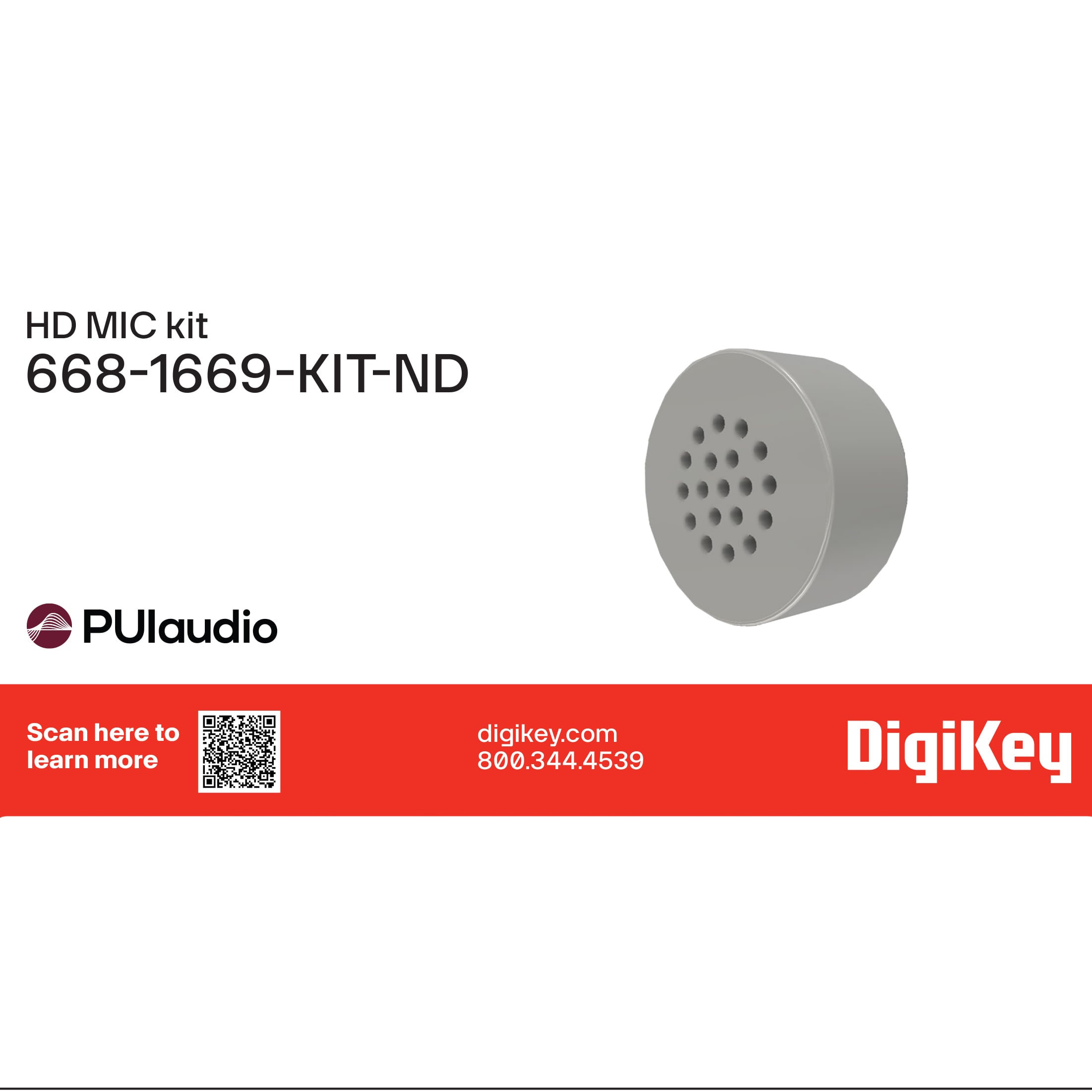 PUI Audio, Inc. 668-1669-KIT electronic component