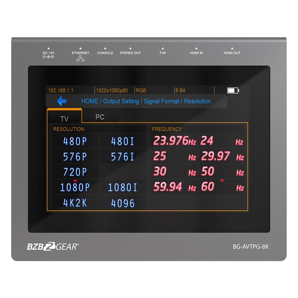 BZBGEAR BG-AVTPG-8K electronic component