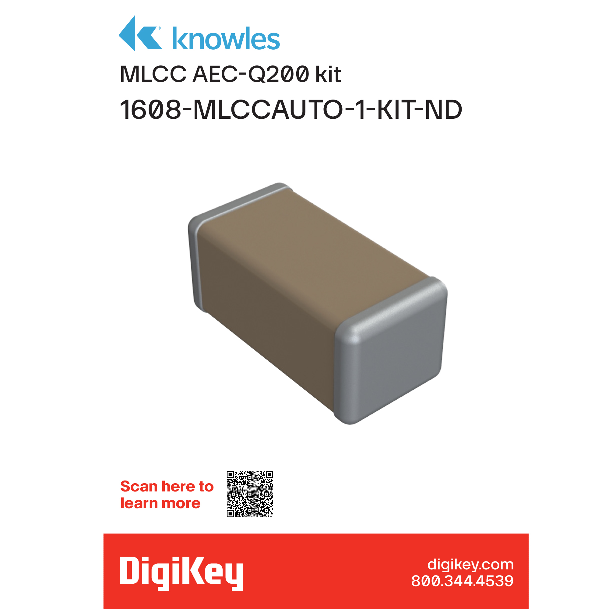 Knowles Syfer MLCCAUTO-1 electronic component