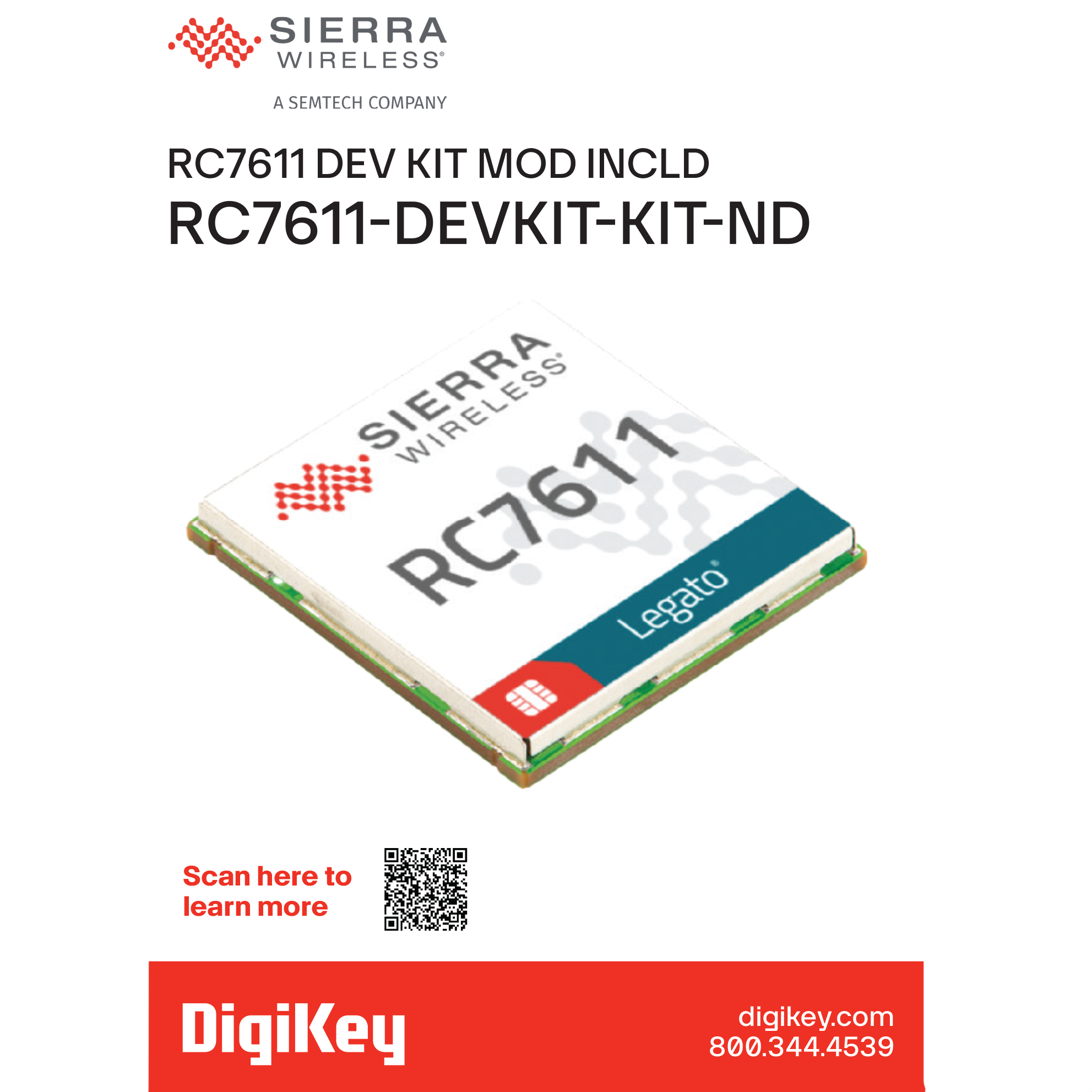 Sierra Wireless RC7611-DEVKIT electronic component