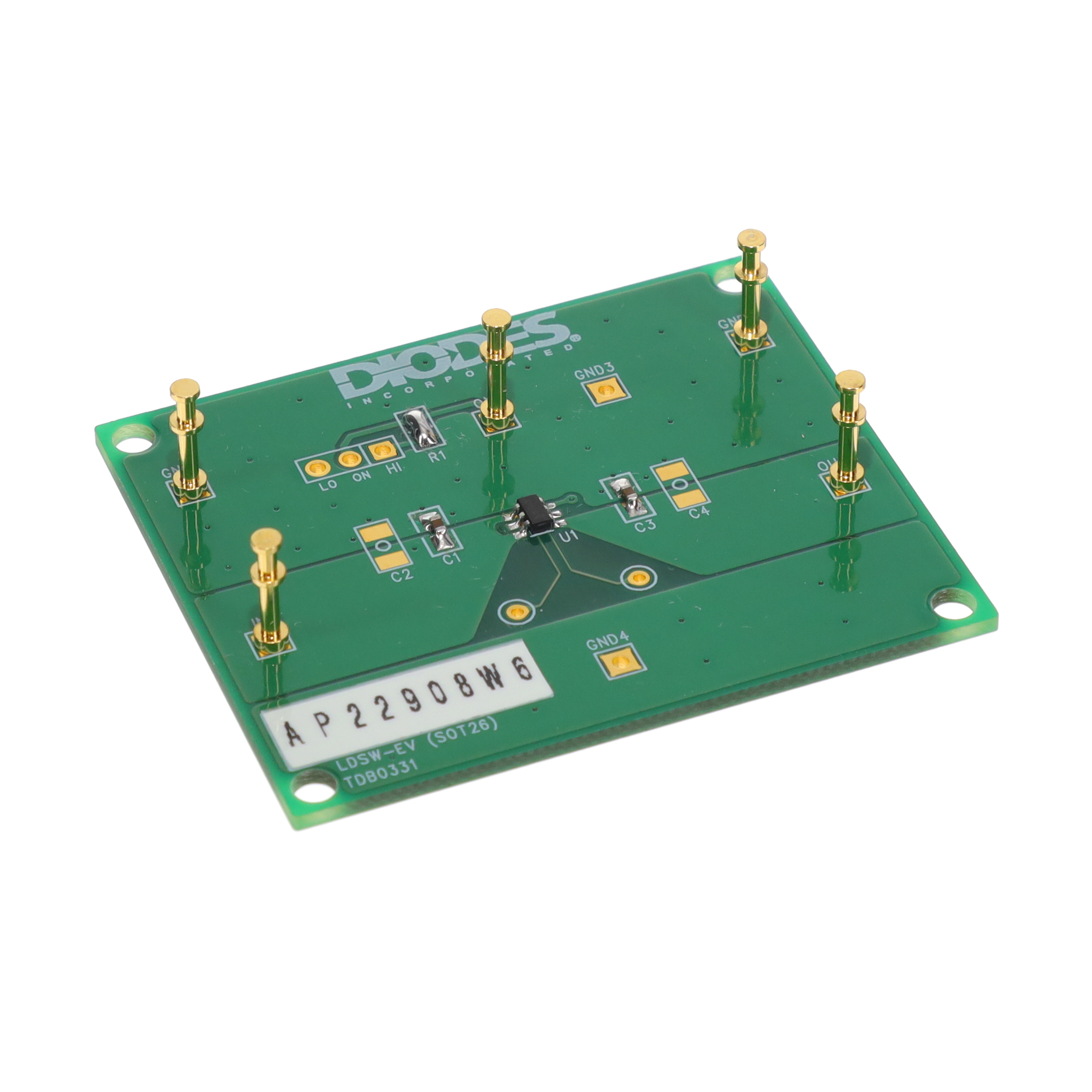 Diodes Incorporated AP22908W6-EVM electronic component
